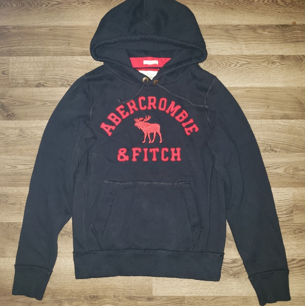 Mens Medium Abercrombie & Fitch Thick Hoodie